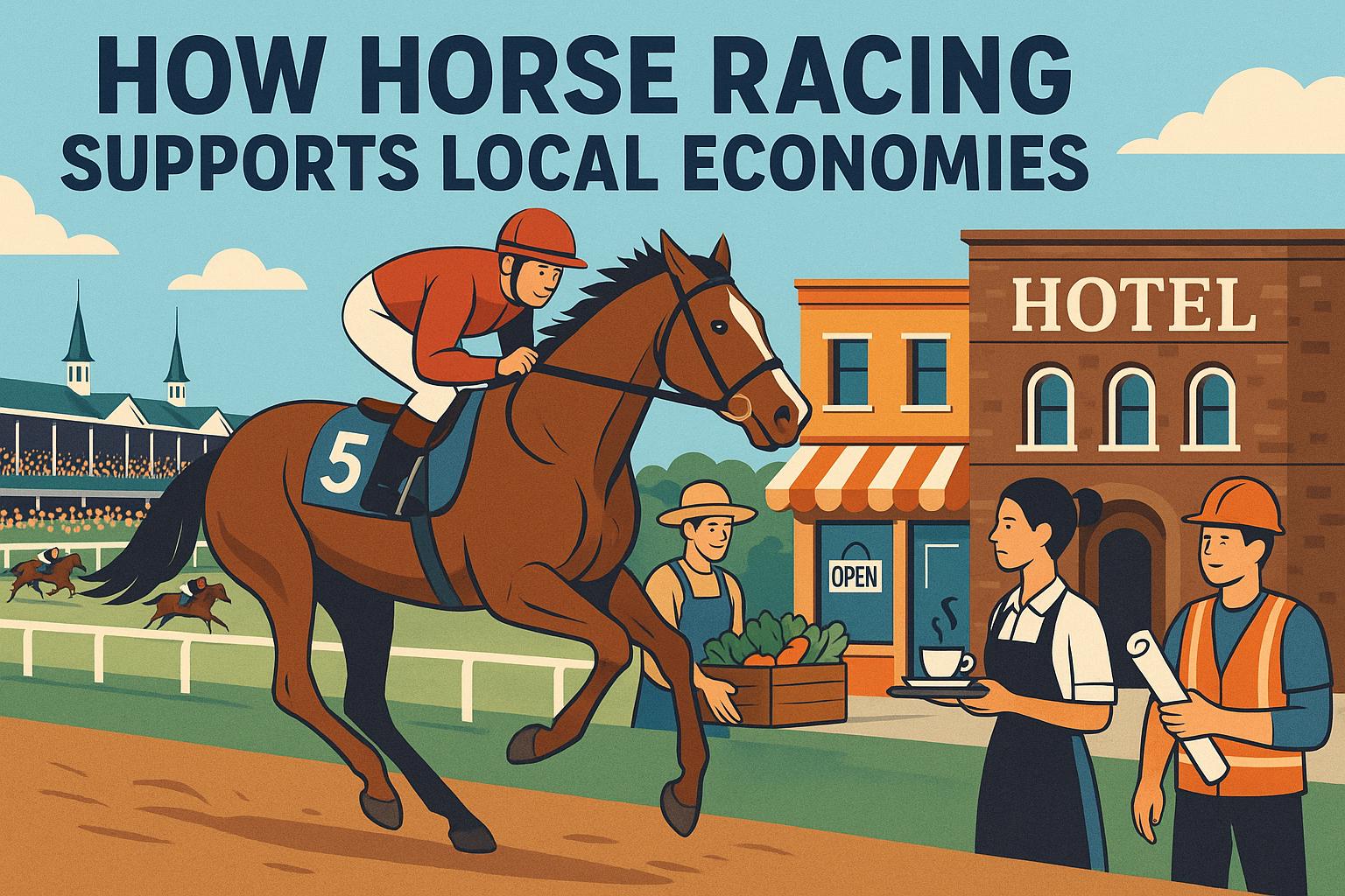 How horse racing supports local economies.