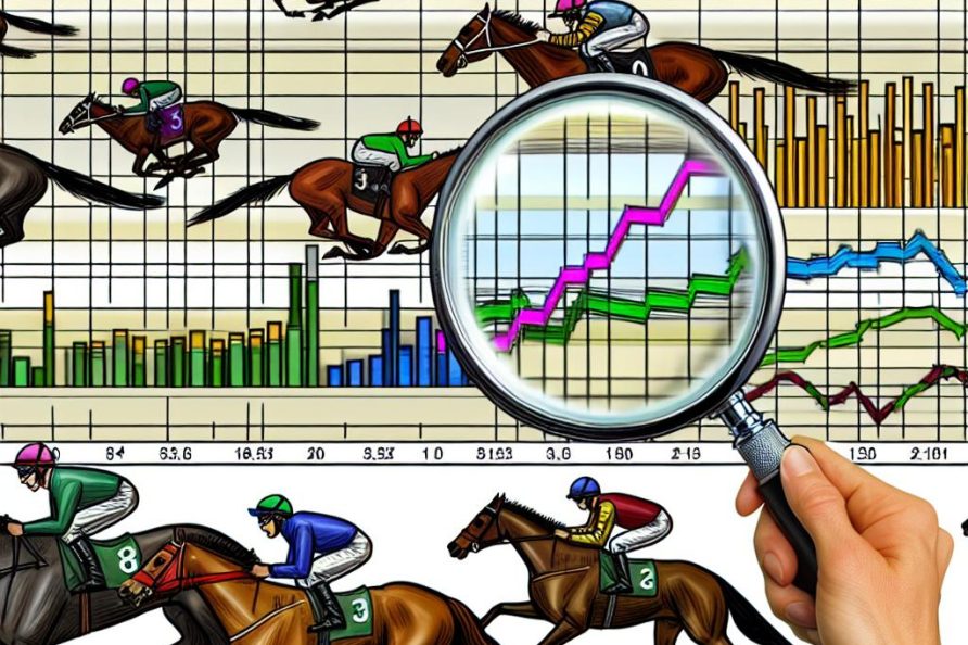 How to interpret past performance data in horse racing.