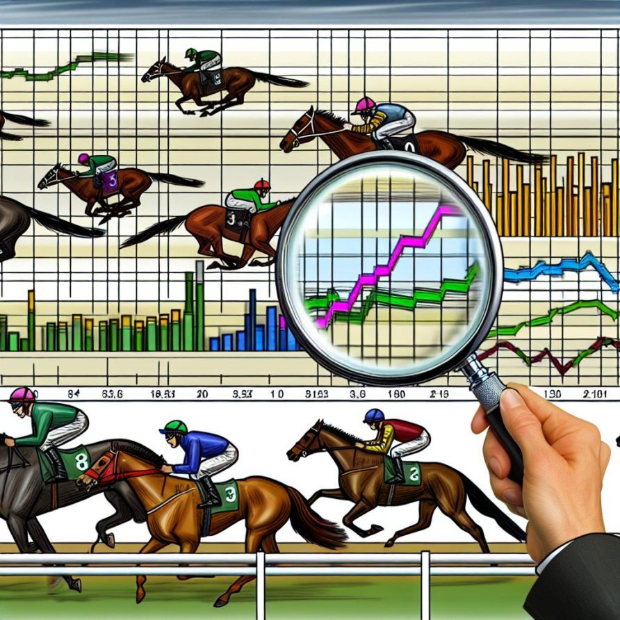 How to interpret past performance data in horse racing.