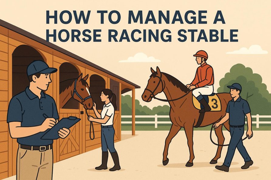 How to manage a horse racing stable.
