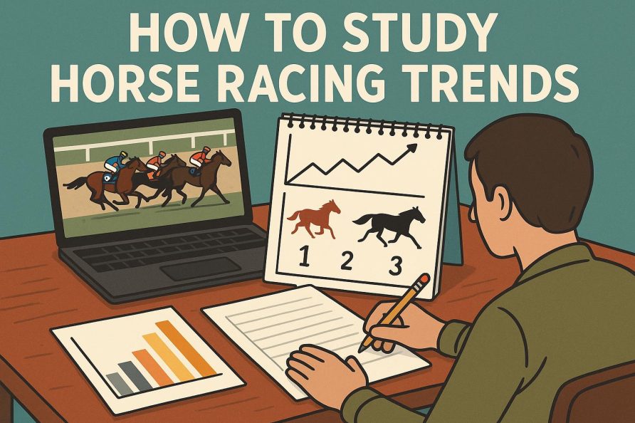 How to study horse racing trends.