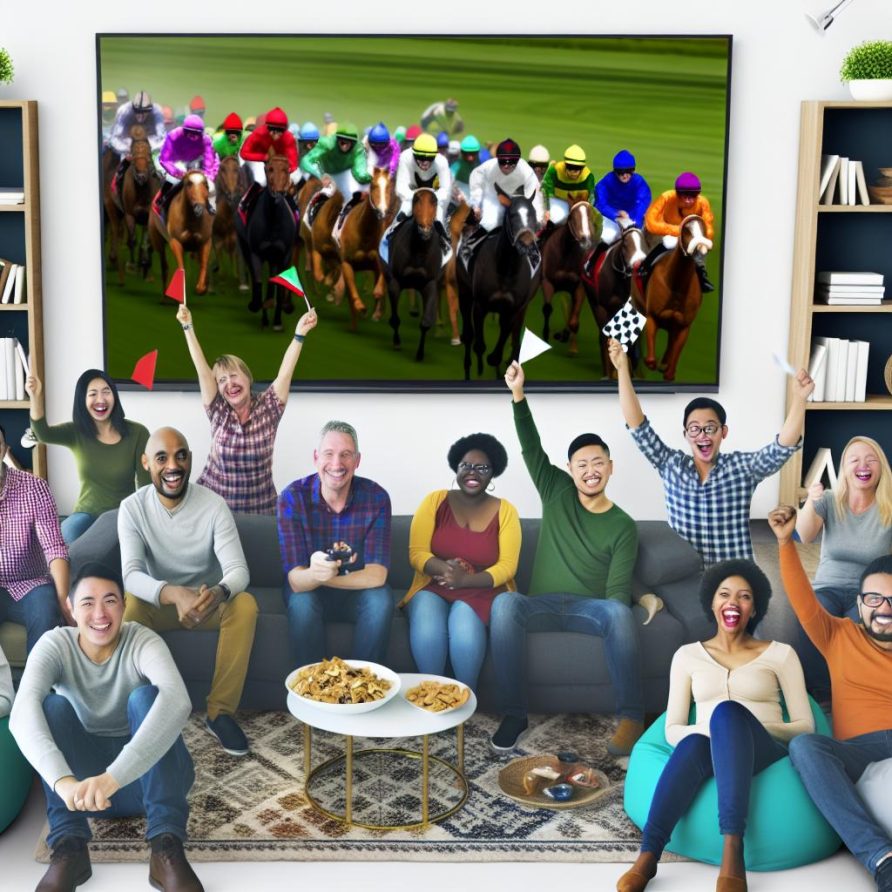 How to watch horse races live online.