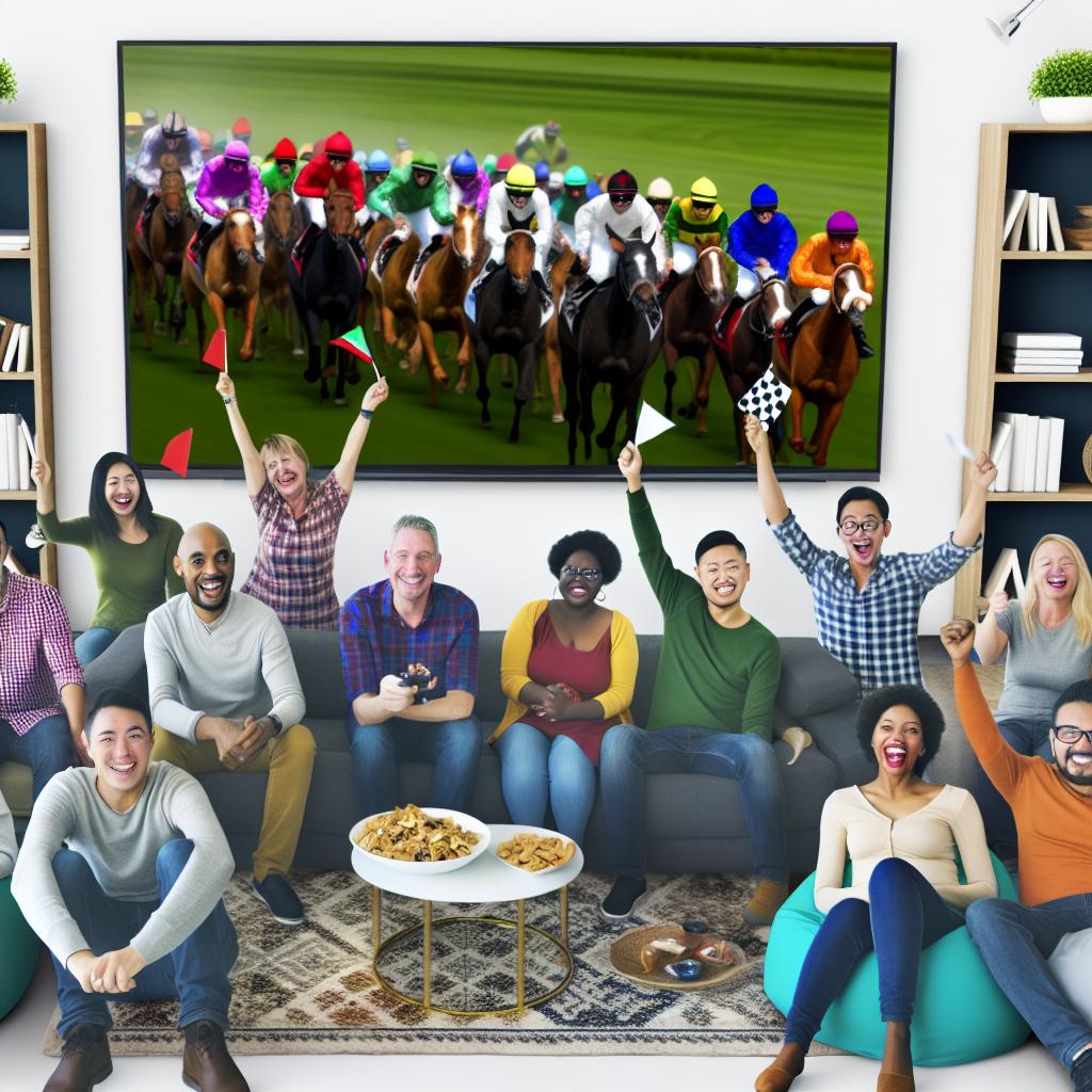 How to watch horse races live online.