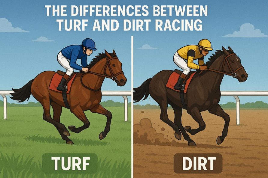 The differences between turf and dirt racing.