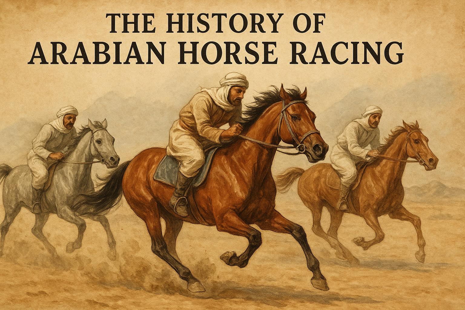 The history of Arabian horse racing.