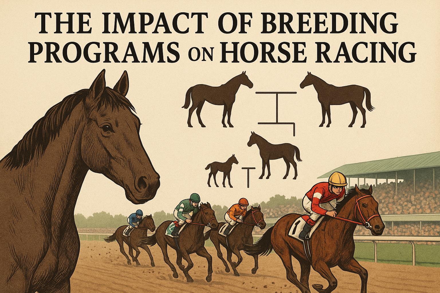 The impact of breeding programs on horse racing.