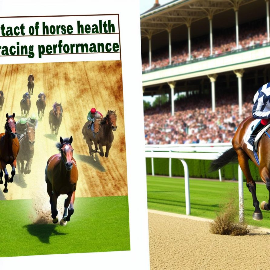 The impact of horse health on race performance.