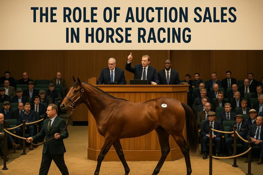 The role of auction sales in horse racing.